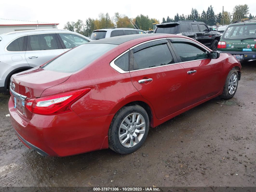 2017 Nissan Altima 2.5 S Red vin: 1N4AL3AP2HN333085