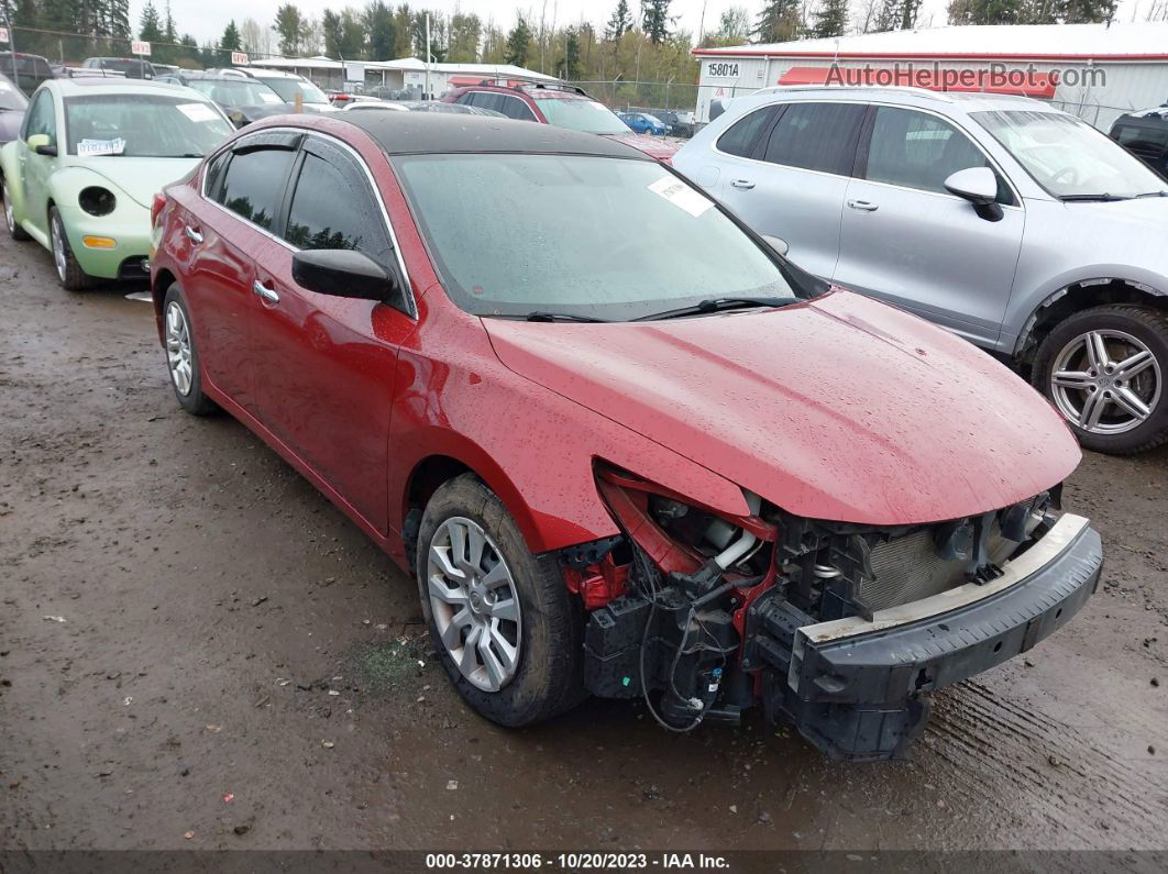 2017 Nissan Altima 2.5 S Red vin: 1N4AL3AP2HN333085