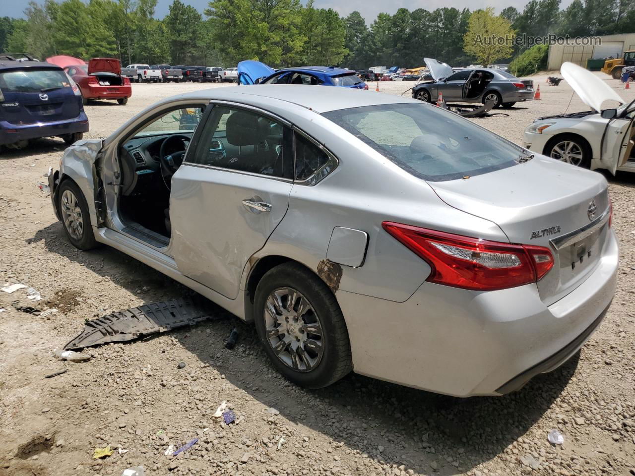 2017 Nissan Altima 2.5 Silver vin: 1N4AL3AP2HN333295