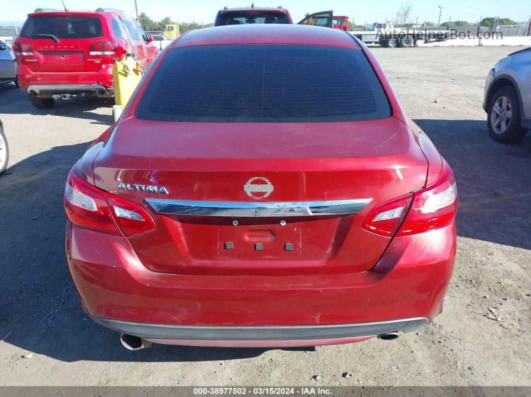 2017 Nissan Altima 2.5 S Burgundy vin: 1N4AL3AP2HN338173