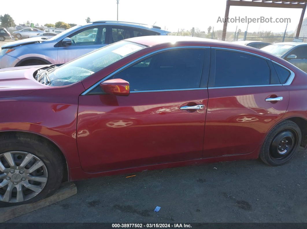 2017 Nissan Altima 2.5 S Burgundy vin: 1N4AL3AP2HN338173