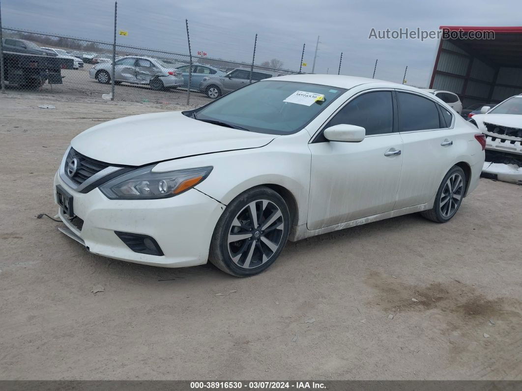 2018 Nissan Altima 2.5 Sr White vin: 1N4AL3AP2JC113043