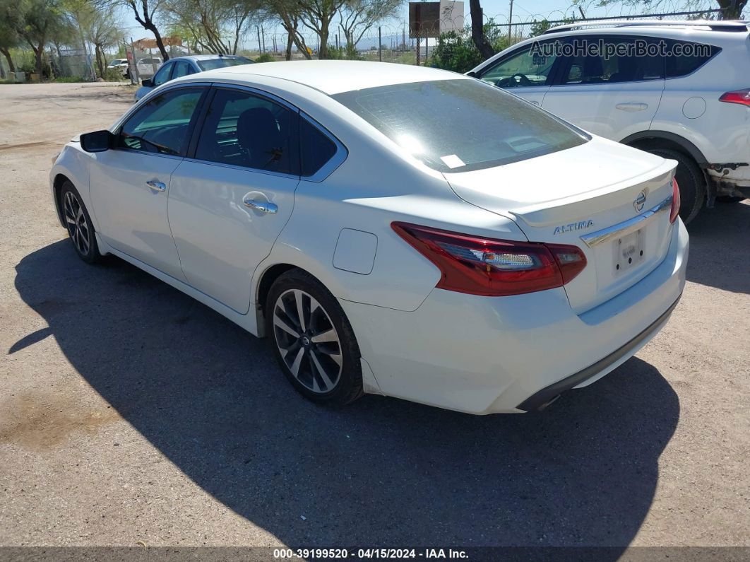 2018 Nissan Altima 2.5 Sr White vin: 1N4AL3AP2JC120901