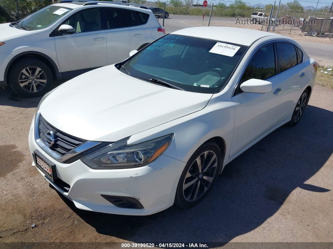 2018 Nissan Altima 2.5 Sr White vin: 1N4AL3AP2JC120901