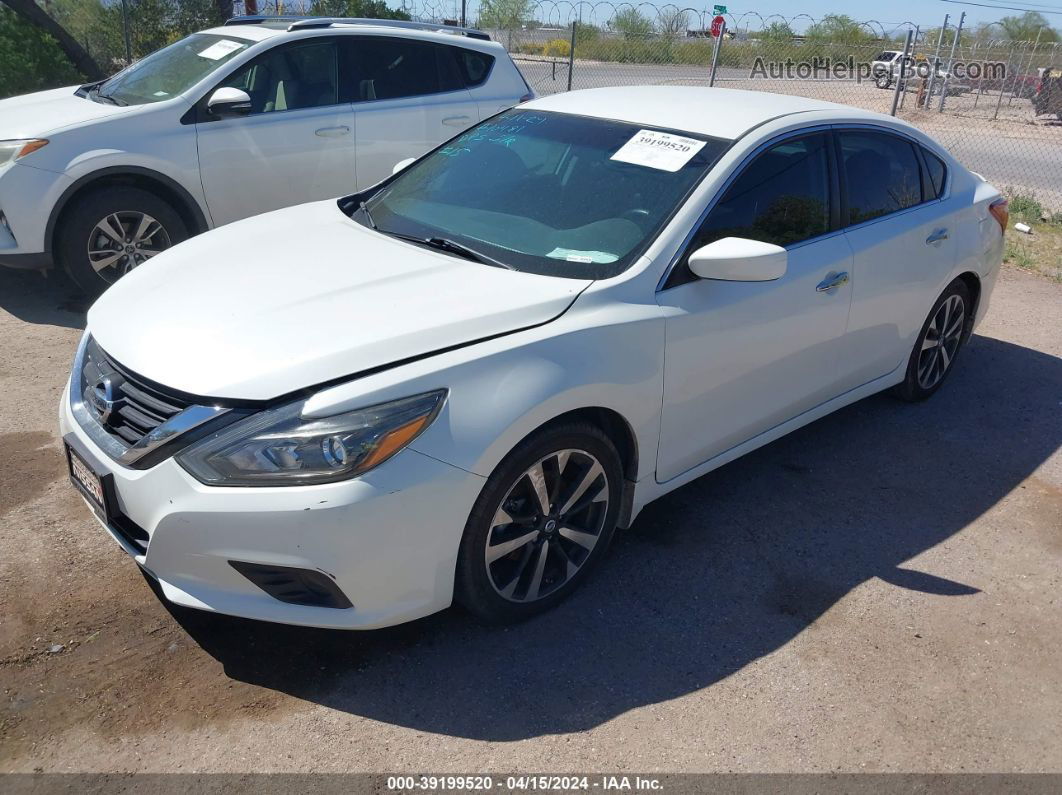 2018 Nissan Altima 2.5 Sr White vin: 1N4AL3AP2JC120901