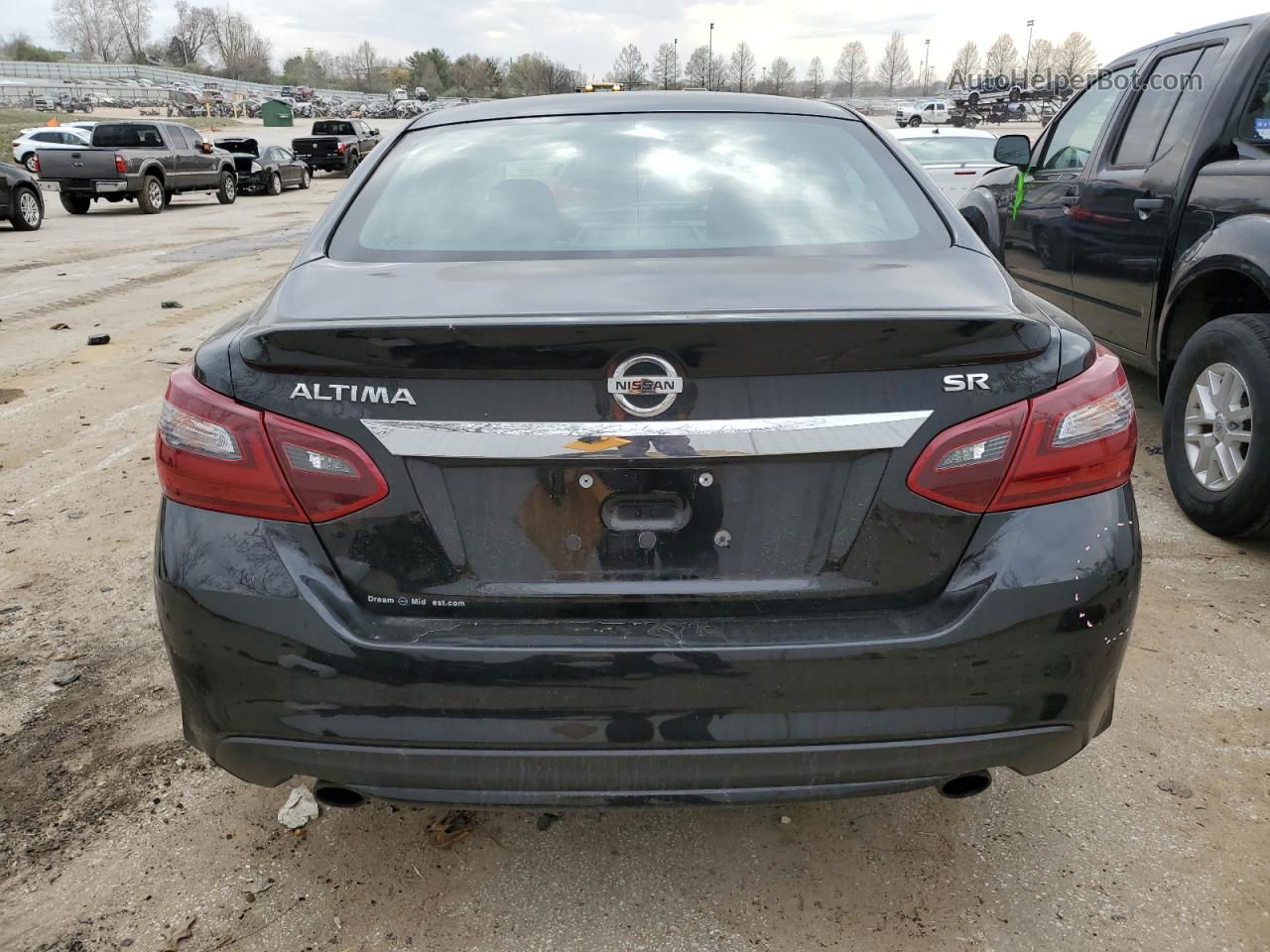 2018 Nissan Altima 2.5 Black vin: 1N4AL3AP2JC123748