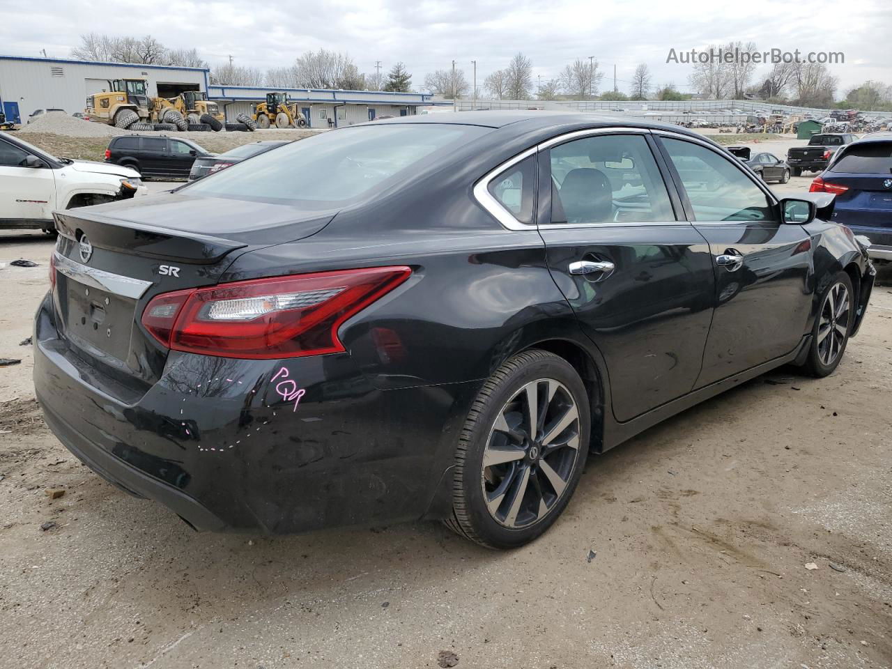 2018 Nissan Altima 2.5 Black vin: 1N4AL3AP2JC123748