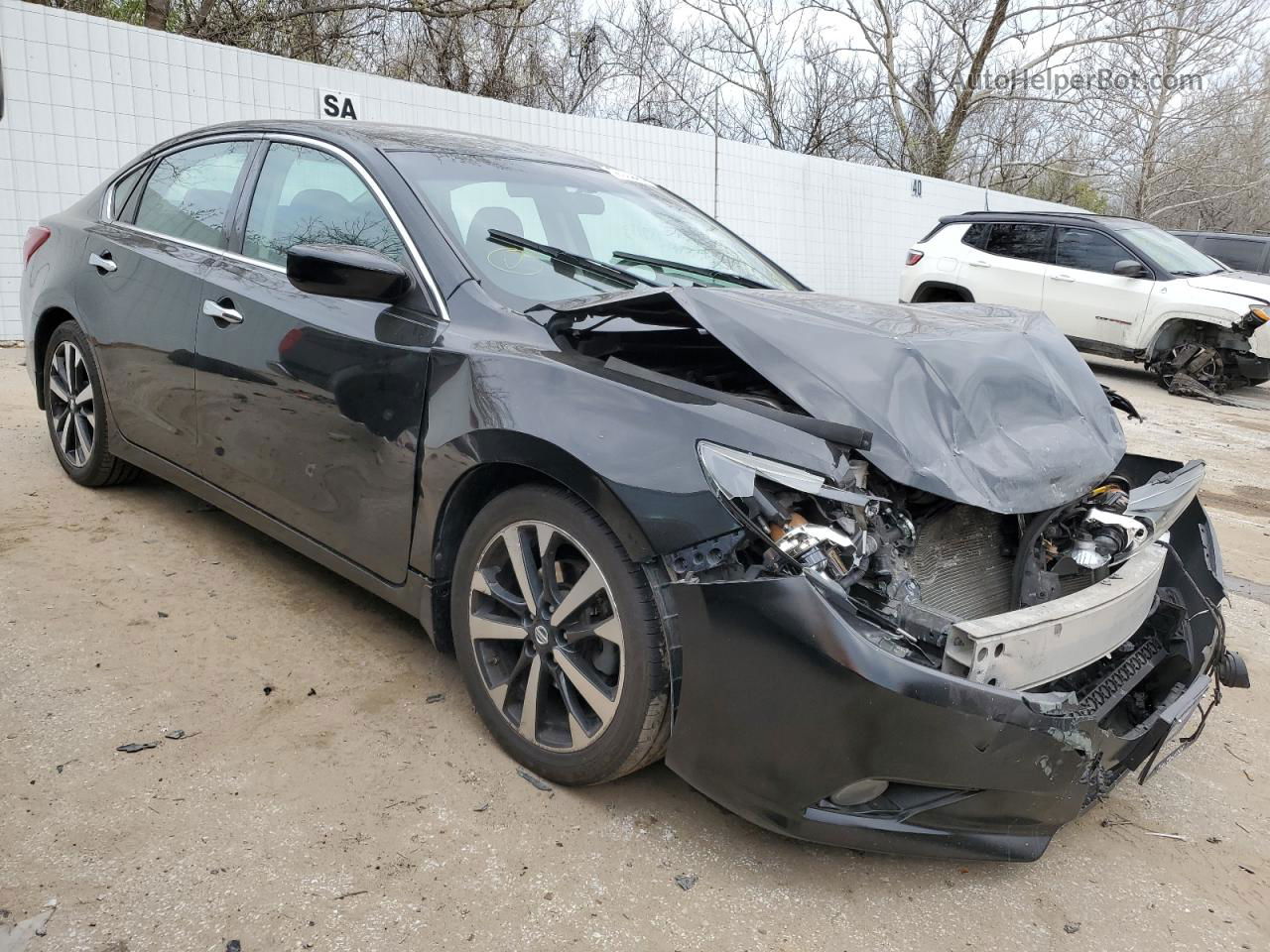 2018 Nissan Altima 2.5 Black vin: 1N4AL3AP2JC123748