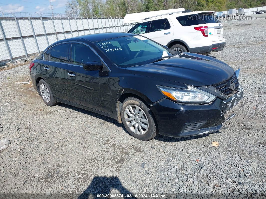 2018 Nissan Altima 2.5 S Black vin: 1N4AL3AP2JC166440