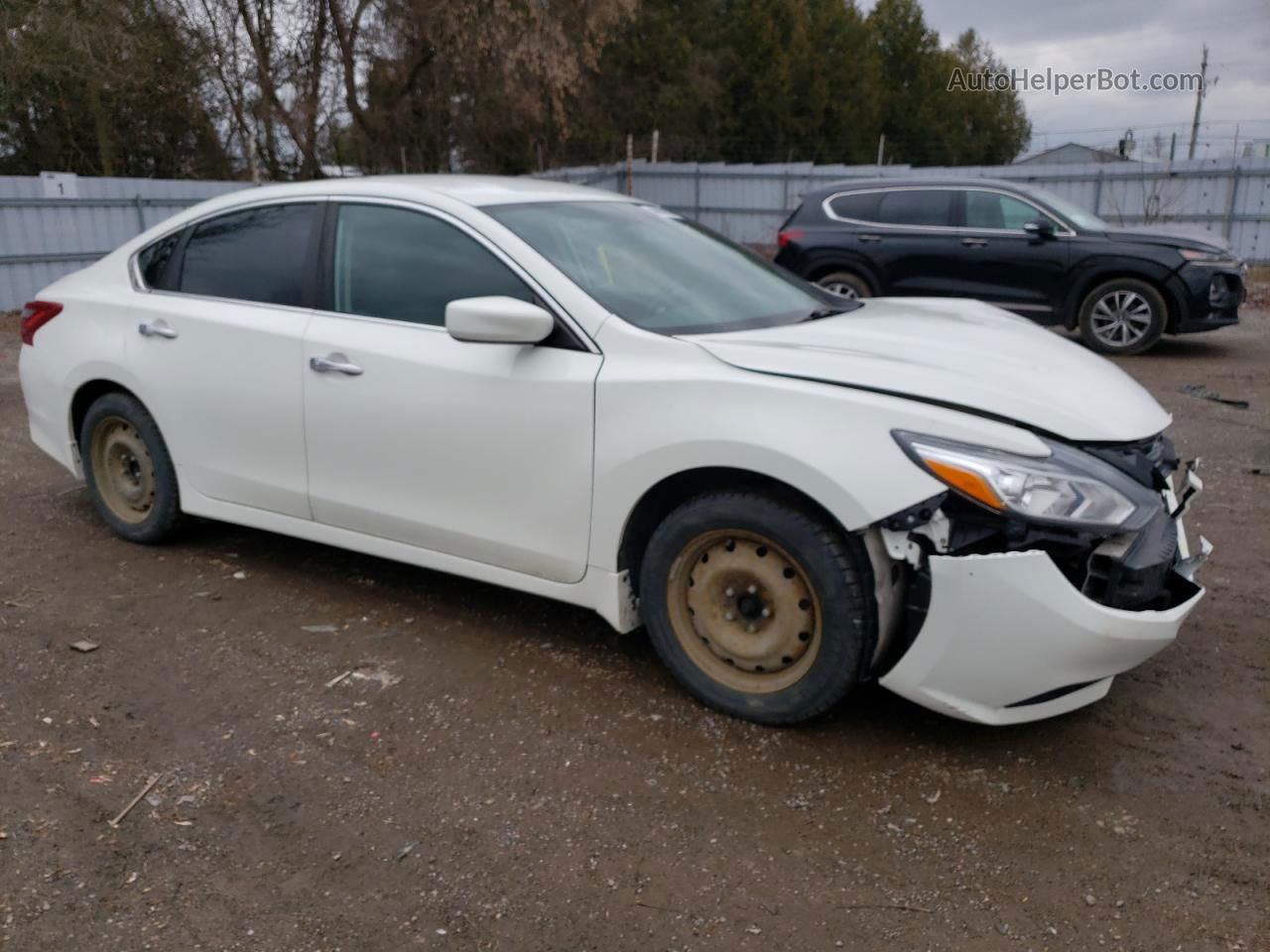 2018 Nissan Altima 2.5 White vin: 1N4AL3AP2JC205284