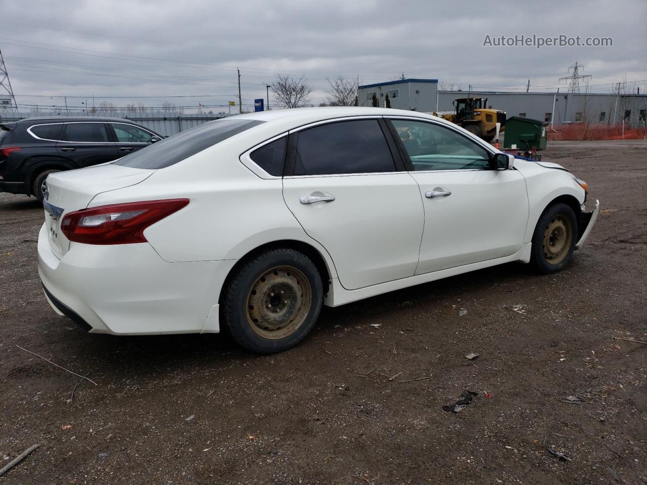 2018 Nissan Altima 2.5 White vin: 1N4AL3AP2JC205284