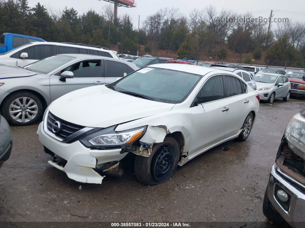 2018 Nissan Altima 2.5 S White vin: 1N4AL3AP2JC264948