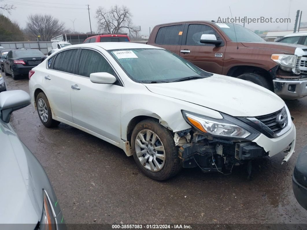 2018 Nissan Altima 2.5 S White vin: 1N4AL3AP2JC264948