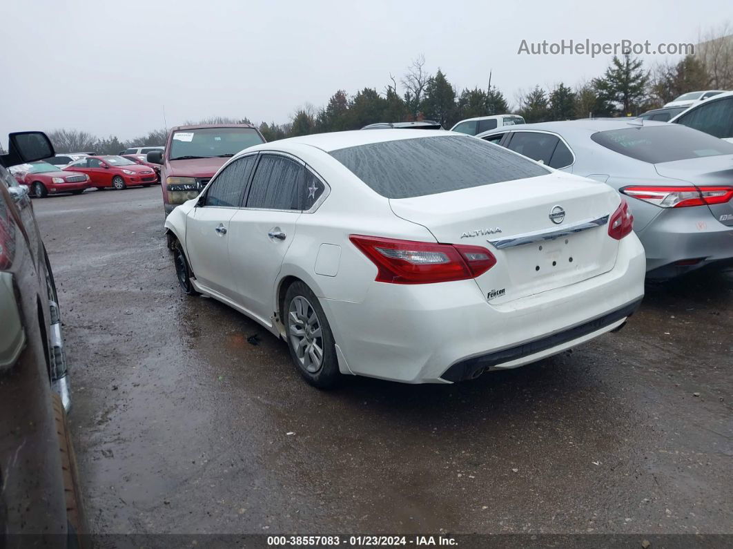 2018 Nissan Altima 2.5 S White vin: 1N4AL3AP2JC264948