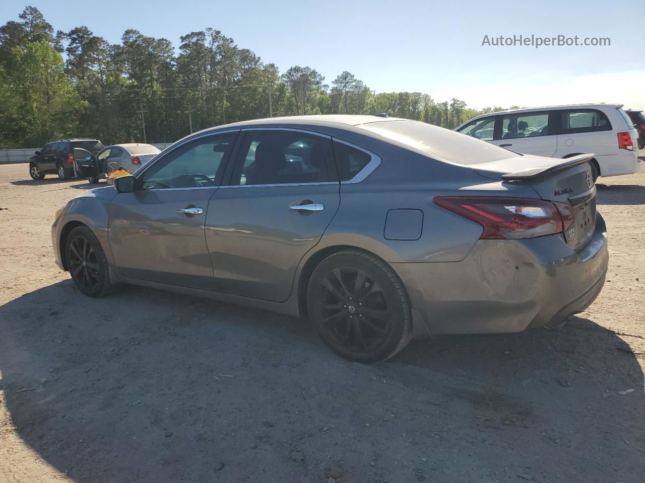 2018 Nissan Altima 2.5 Gray vin: 1N4AL3AP2JC471954