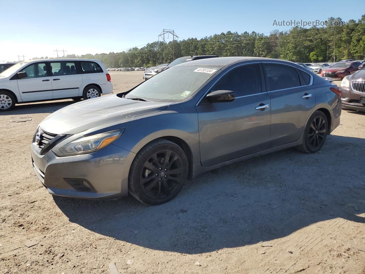 2018 Nissan Altima 2.5 Gray vin: 1N4AL3AP2JC471954