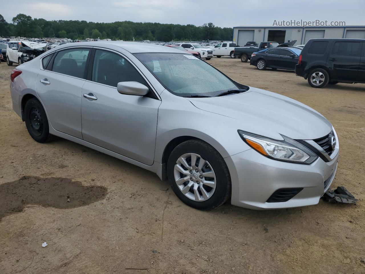 2018 Nissan Altima 2.5 Silver vin: 1N4AL3AP2JC475048