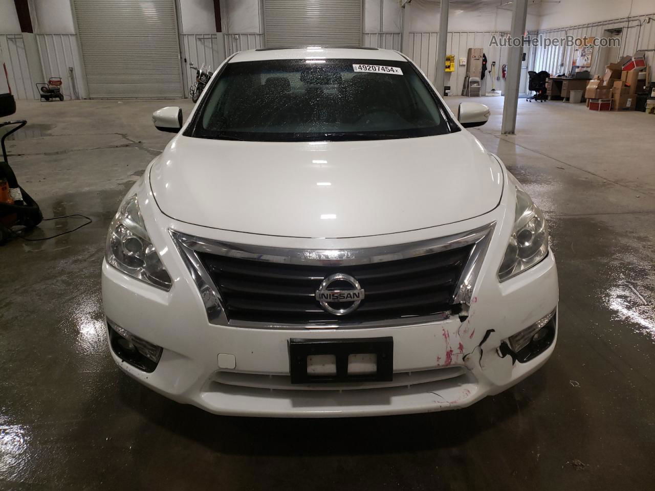 2014 Nissan Altima 2.5 Белый vin: 1N4AL3AP3EC137390