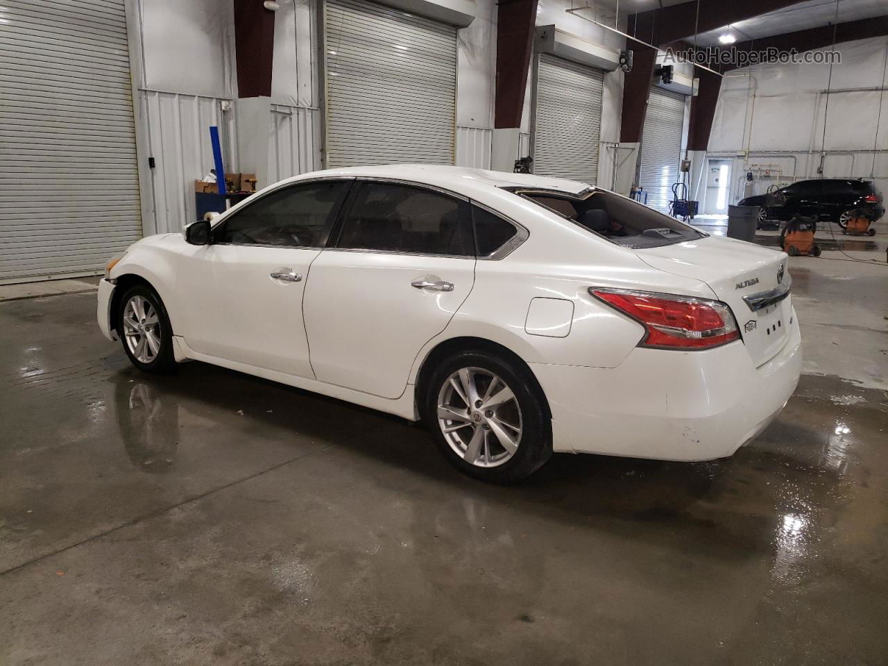 2014 Nissan Altima 2.5 White vin: 1N4AL3AP3EC137390