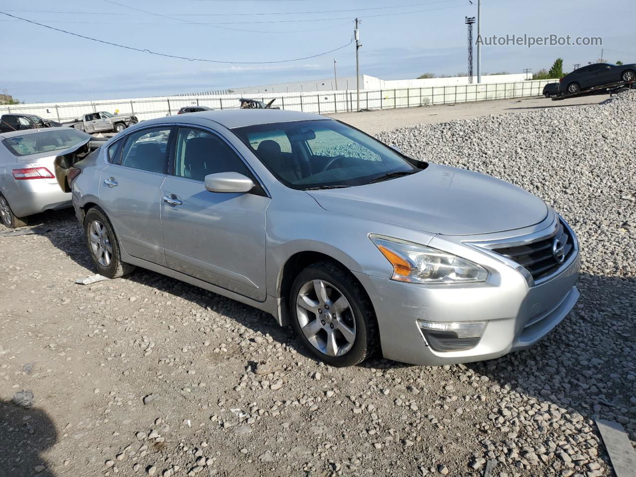 2014 Nissan Altima 2.5 Silver vin: 1N4AL3AP3EC149412