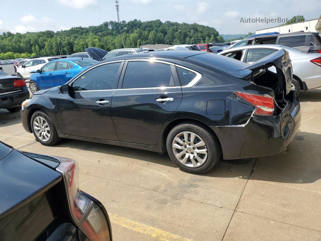 2014 Nissan Altima 2.5 Black vin: 1N4AL3AP3EC159356