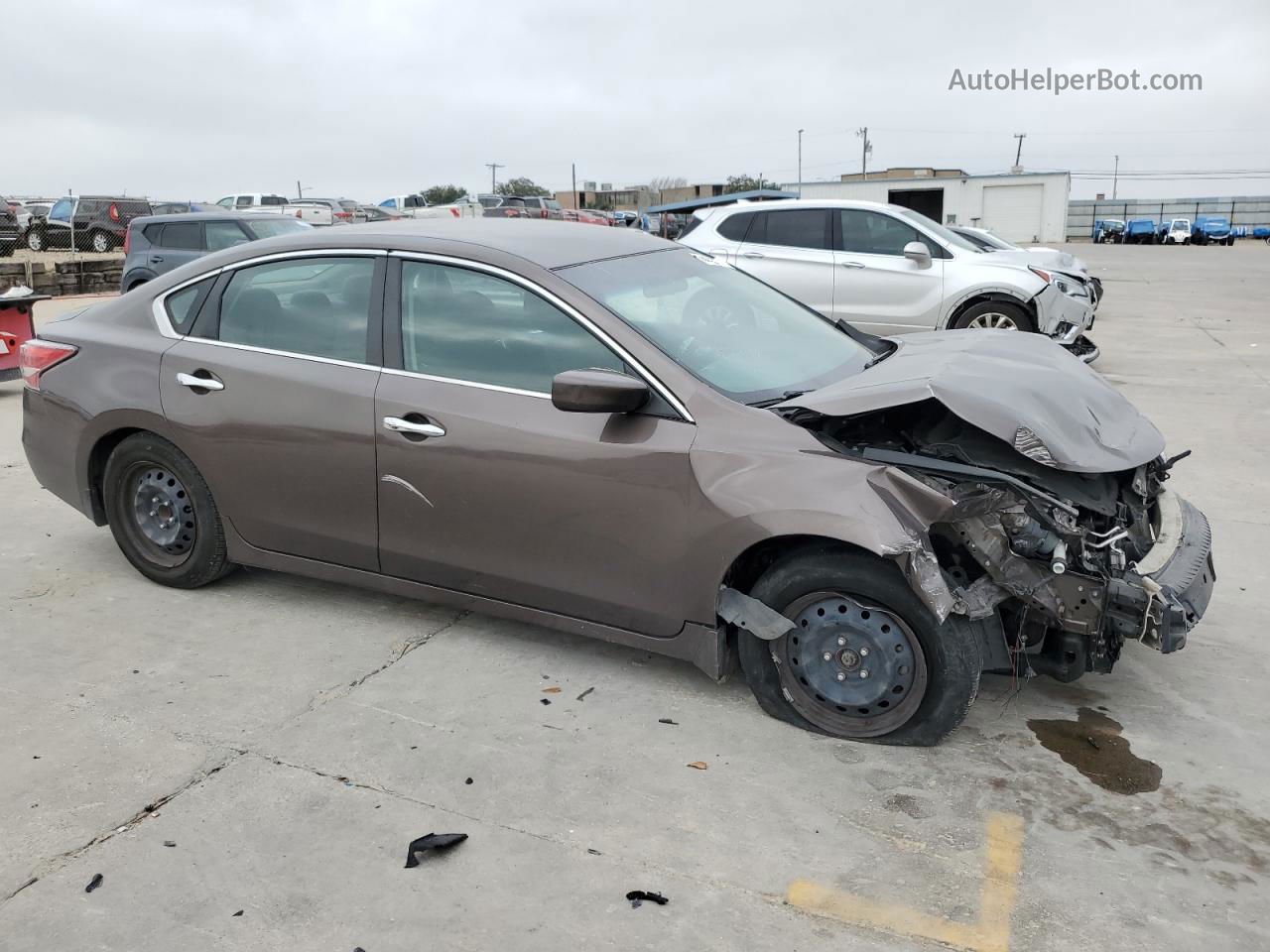 2014 Nissan Altima 2.5 Brown vin: 1N4AL3AP3EC191000