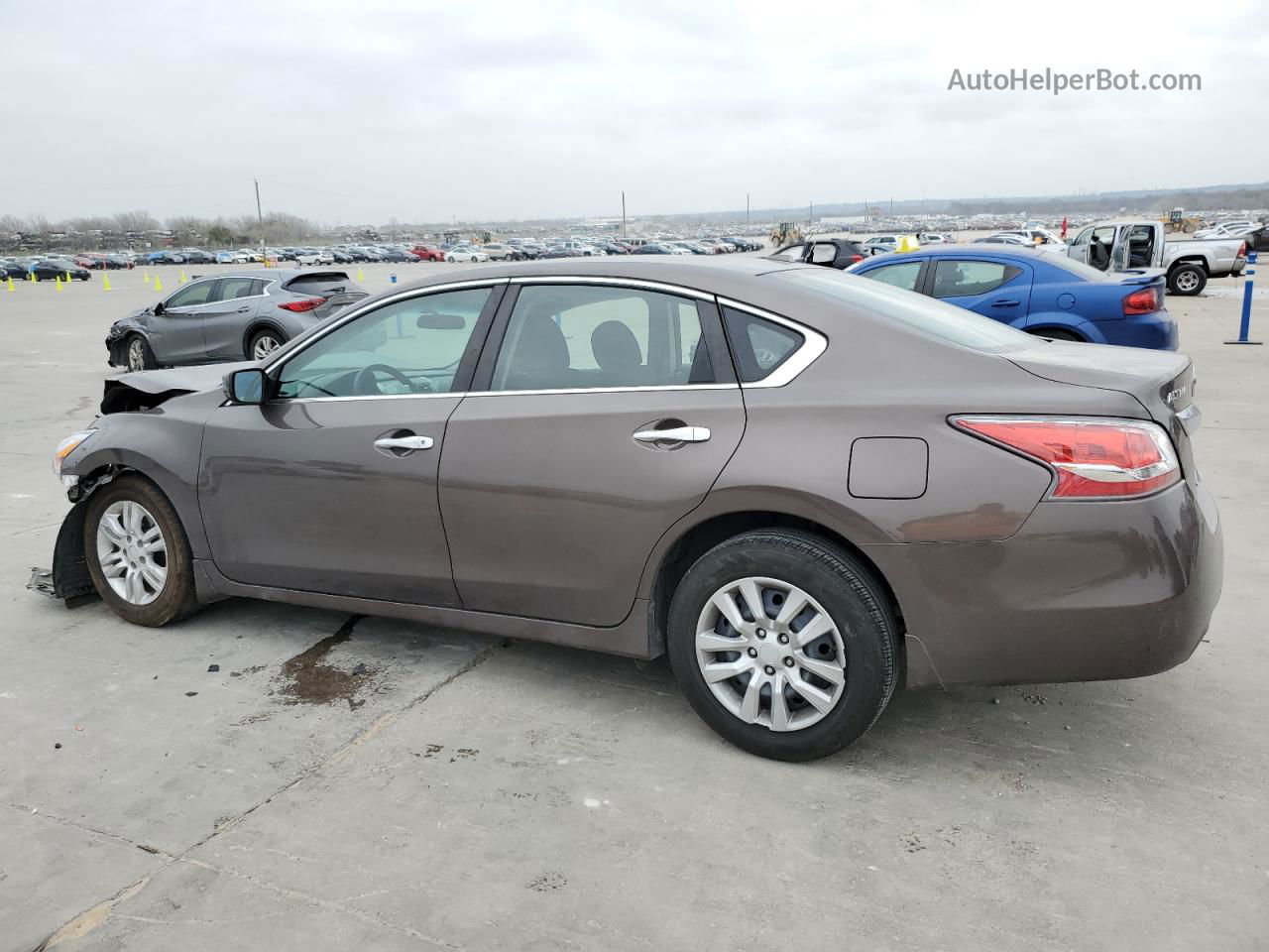 2014 Nissan Altima 2.5 Brown vin: 1N4AL3AP3EC191000