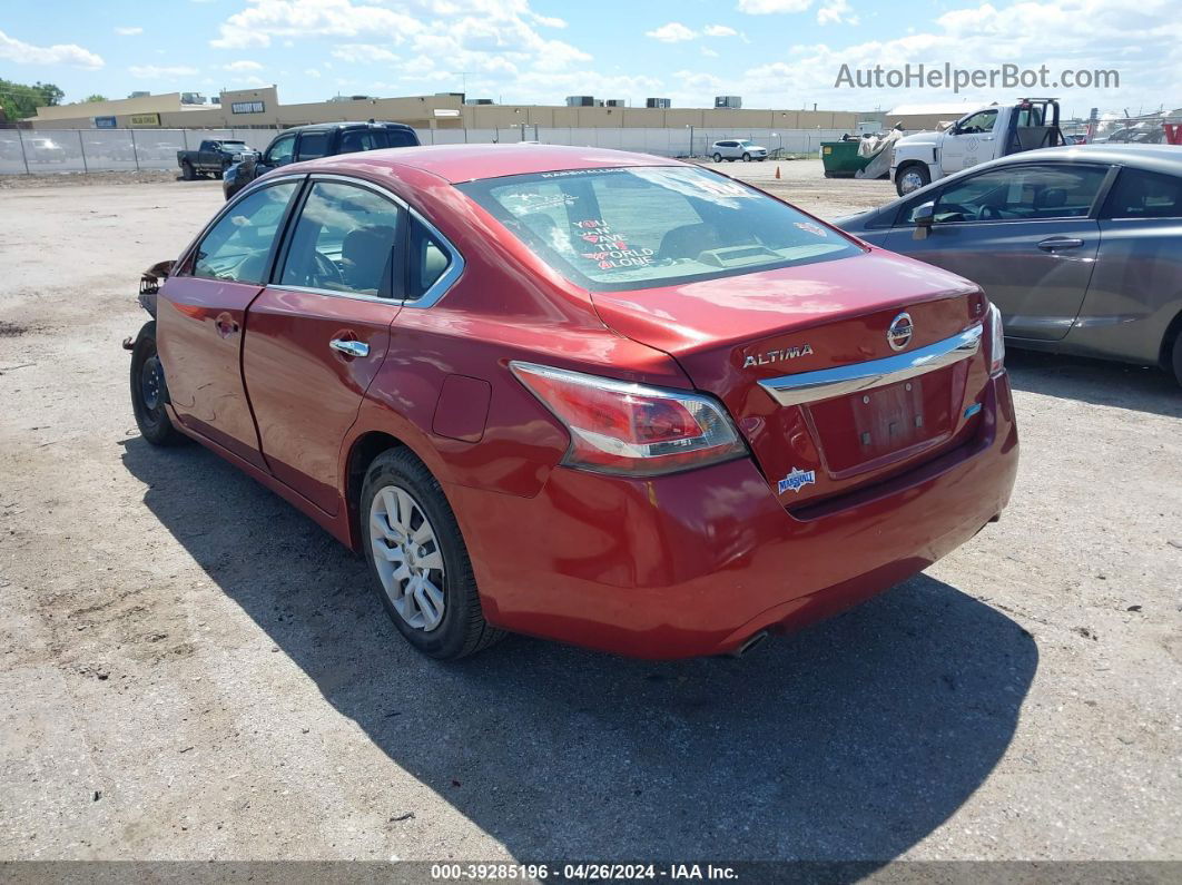 2014 Nissan Altima 2.5 S Red vin: 1N4AL3AP3EC204232