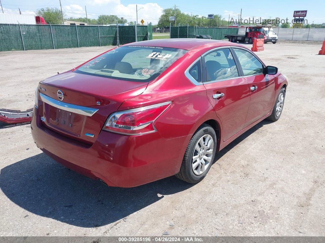 2014 Nissan Altima 2.5 S Red vin: 1N4AL3AP3EC204232