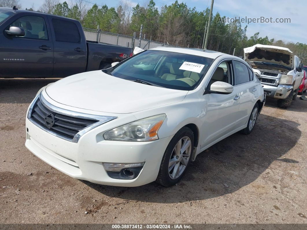 2014 Nissan Altima 2.5 Sl White vin: 1N4AL3AP3EC409730