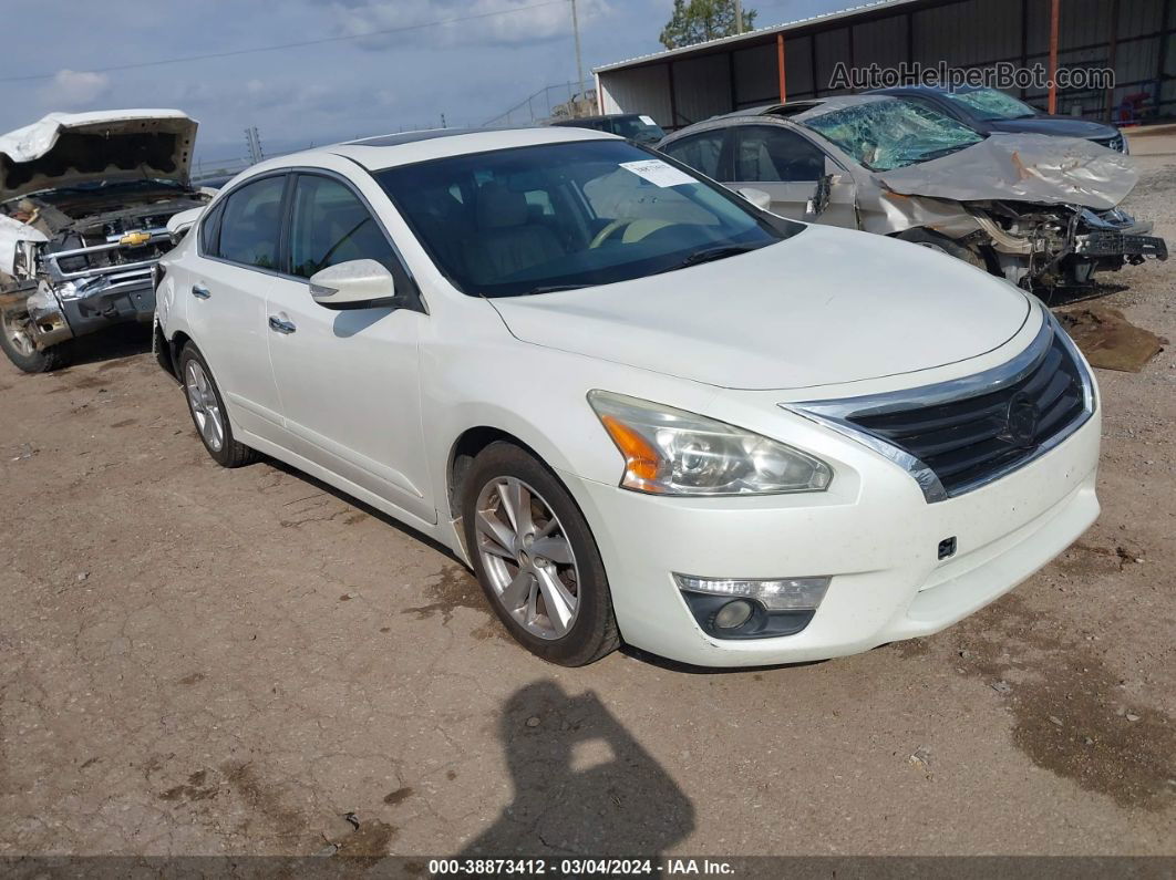 2014 Nissan Altima 2.5 Sl White vin: 1N4AL3AP3EC409730