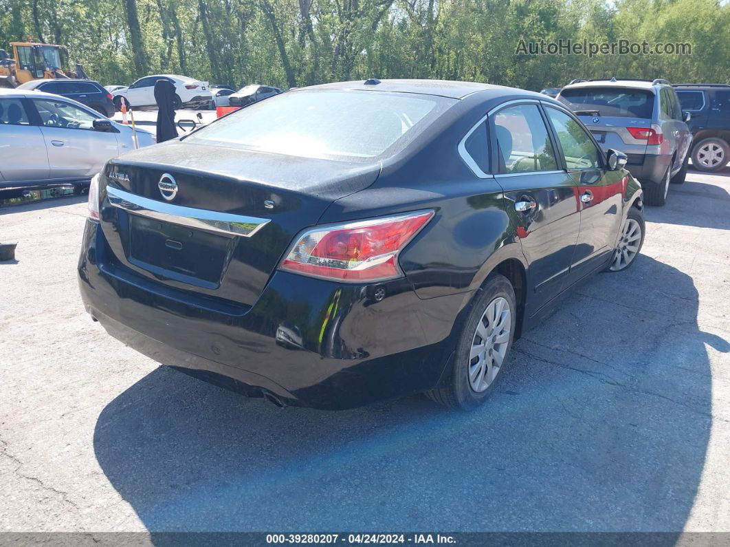 2014 Nissan Altima 2.5 S Черный vin: 1N4AL3AP3EC901383