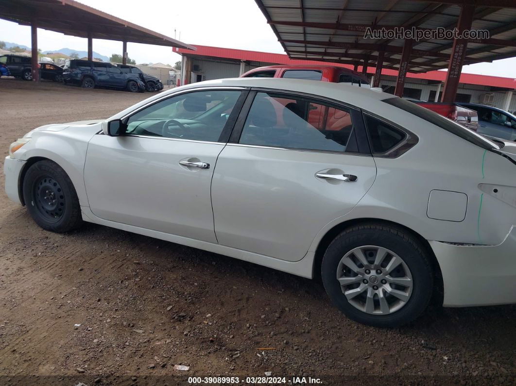 2014 Nissan Altima 2.5 Sv White vin: 1N4AL3AP3EC901500