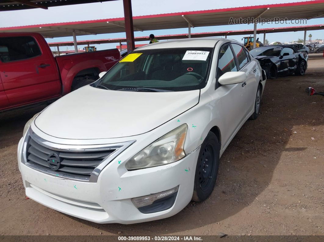 2014 Nissan Altima 2.5 Sv White vin: 1N4AL3AP3EC901500