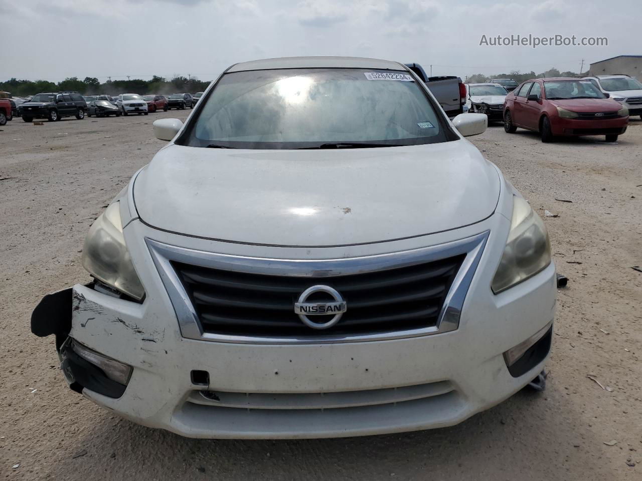 2014 Nissan Altima 2.5 White vin: 1N4AL3AP3EN348206