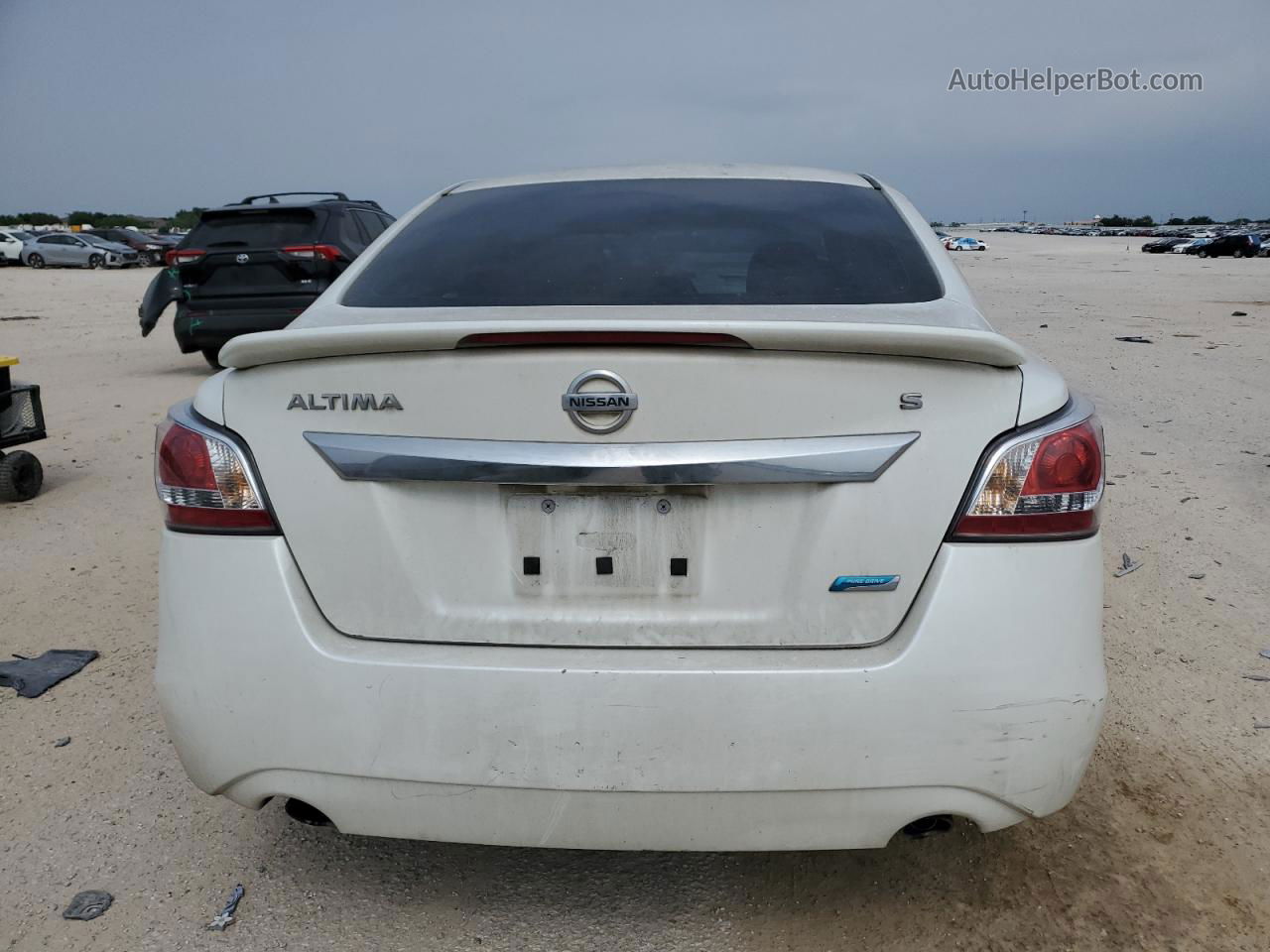 2014 Nissan Altima 2.5 White vin: 1N4AL3AP3EN348206