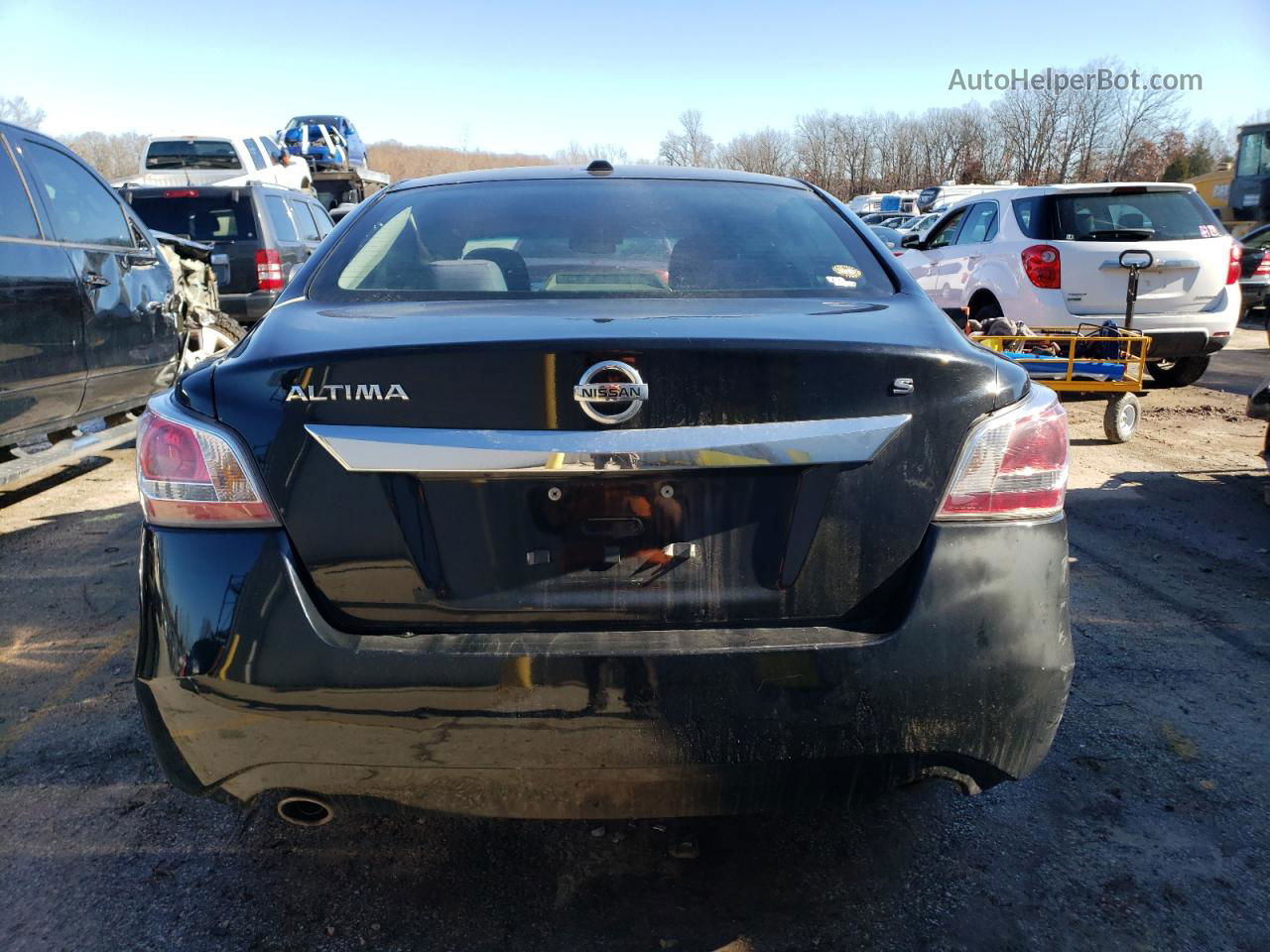 2015 Nissan Altima 2.5 Черный vin: 1N4AL3AP3FC100597