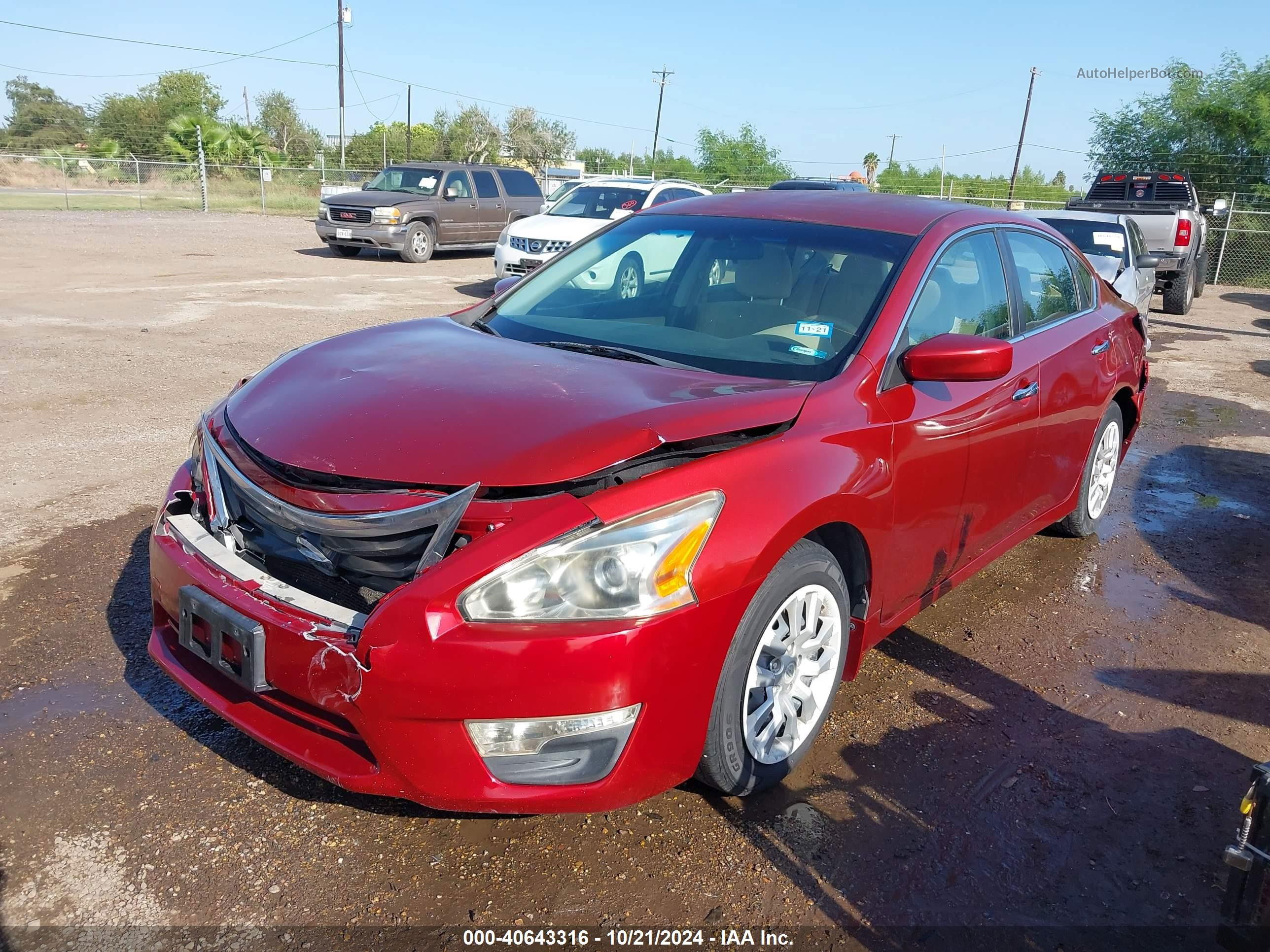 2015 Nissan Altima 2.5 S Темно-бордовый vin: 1N4AL3AP3FC108635