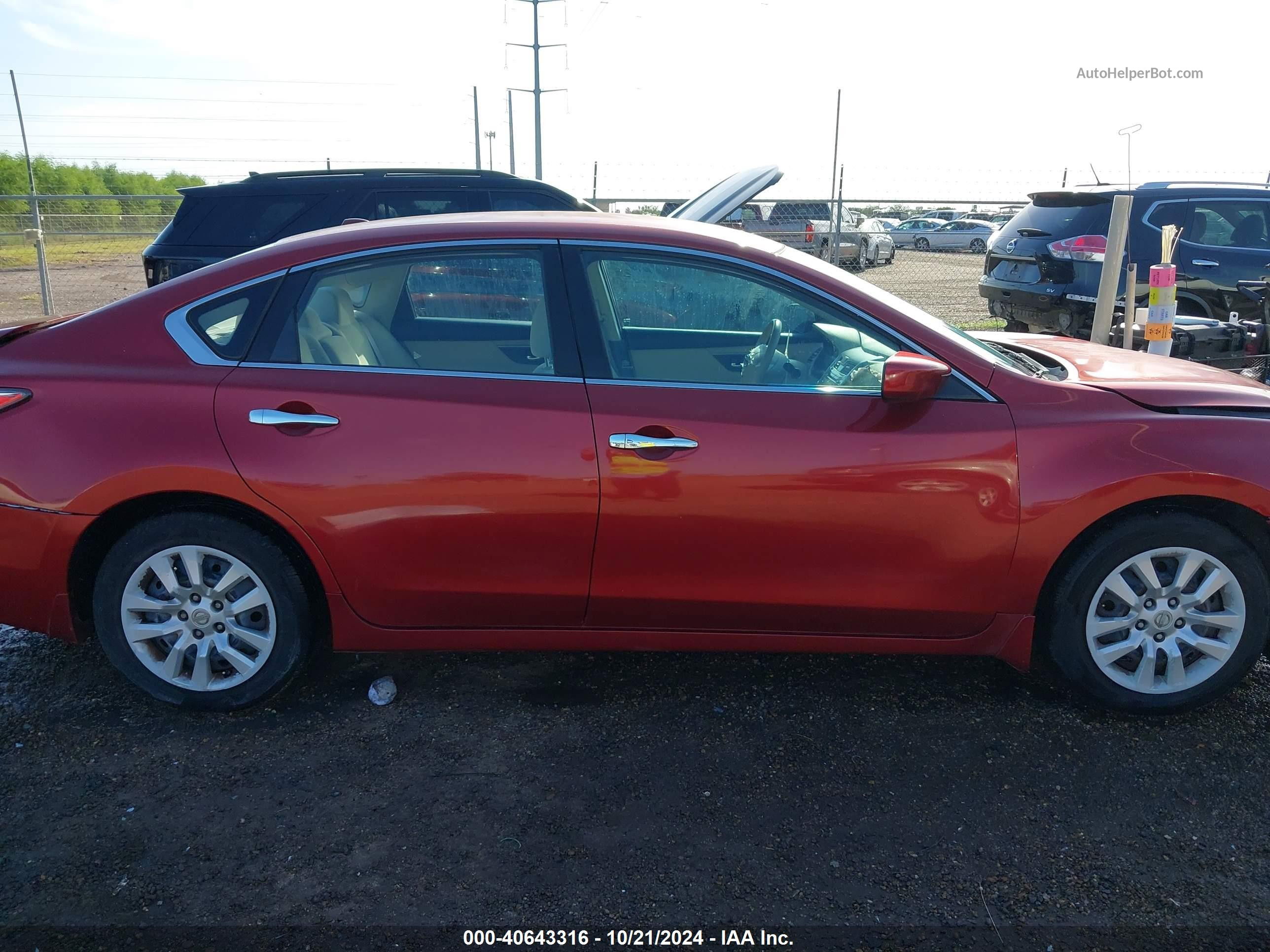 2015 Nissan Altima 2.5 S Темно-бордовый vin: 1N4AL3AP3FC108635
