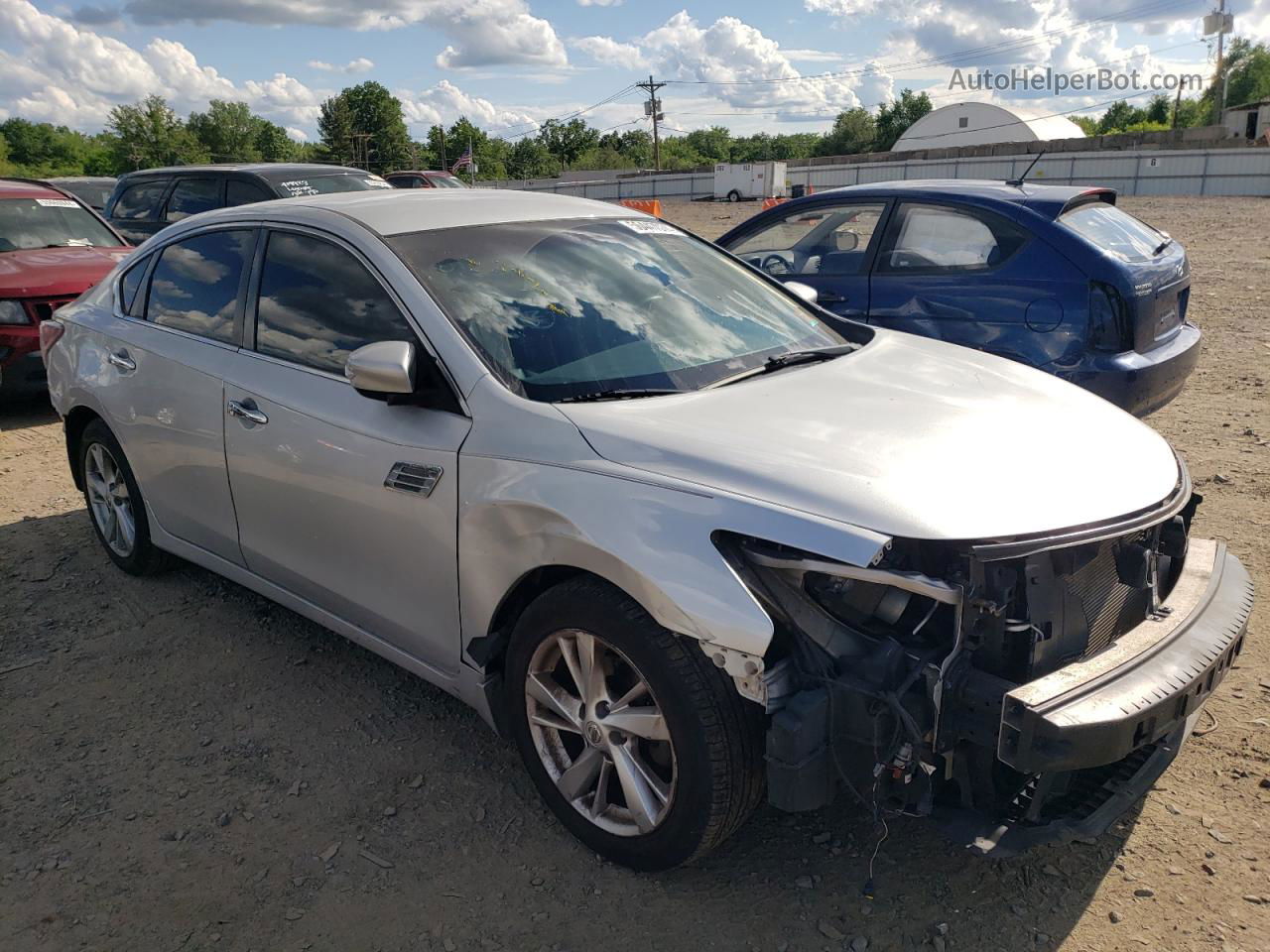 2015 Nissan Altima 2.5 Silver vin: 1N4AL3AP3FC132305