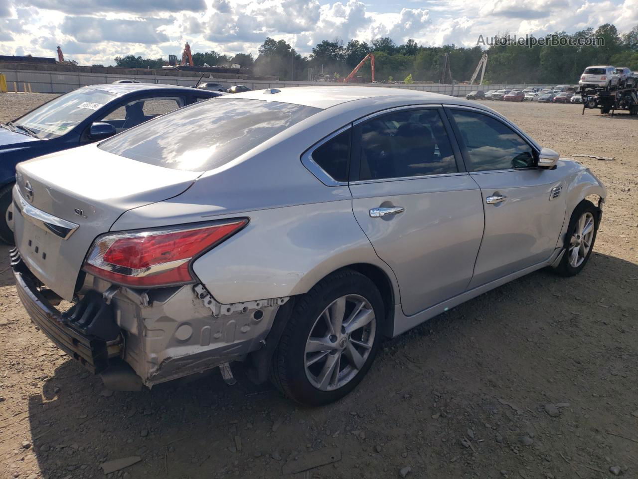 2015 Nissan Altima 2.5 Silver vin: 1N4AL3AP3FC132305