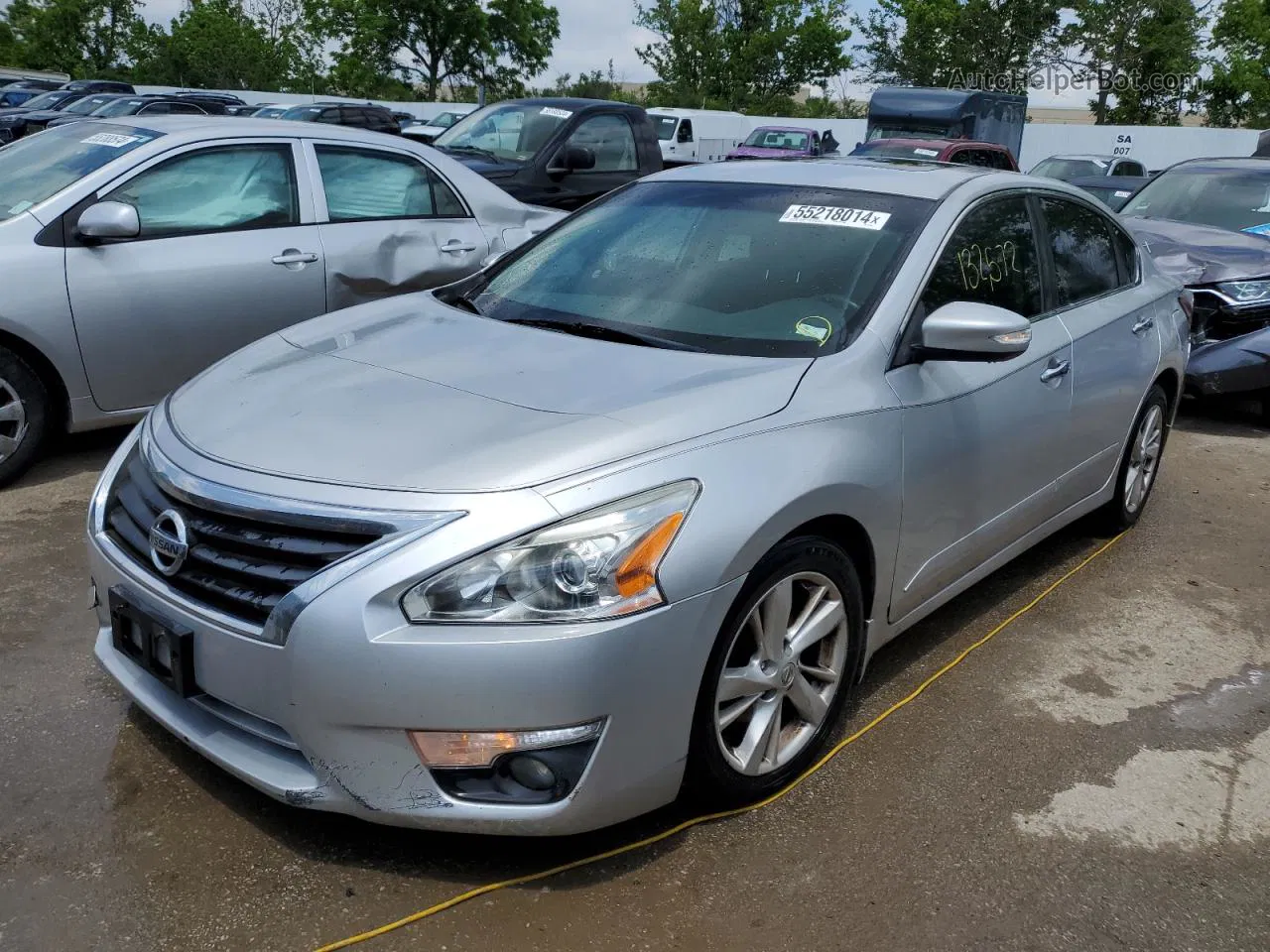 2015 Nissan Altima 2.5 Серебряный vin: 1N4AL3AP3FC143434