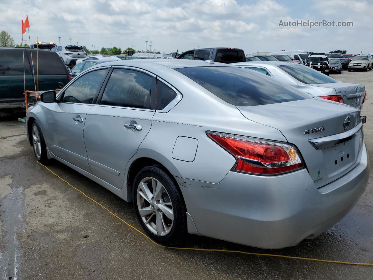 2015 Nissan Altima 2.5 Серебряный vin: 1N4AL3AP3FC143434