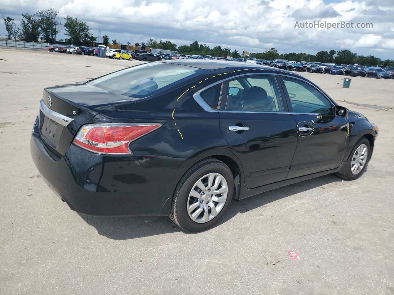 2015 Nissan Altima 2.5 Черный vin: 1N4AL3AP3FC143935