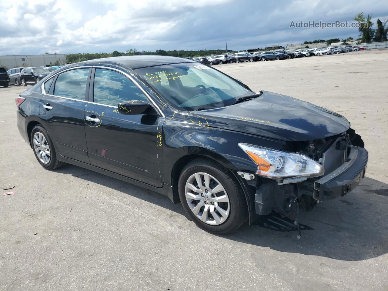 2015 Nissan Altima 2.5 Черный vin: 1N4AL3AP3FC143935