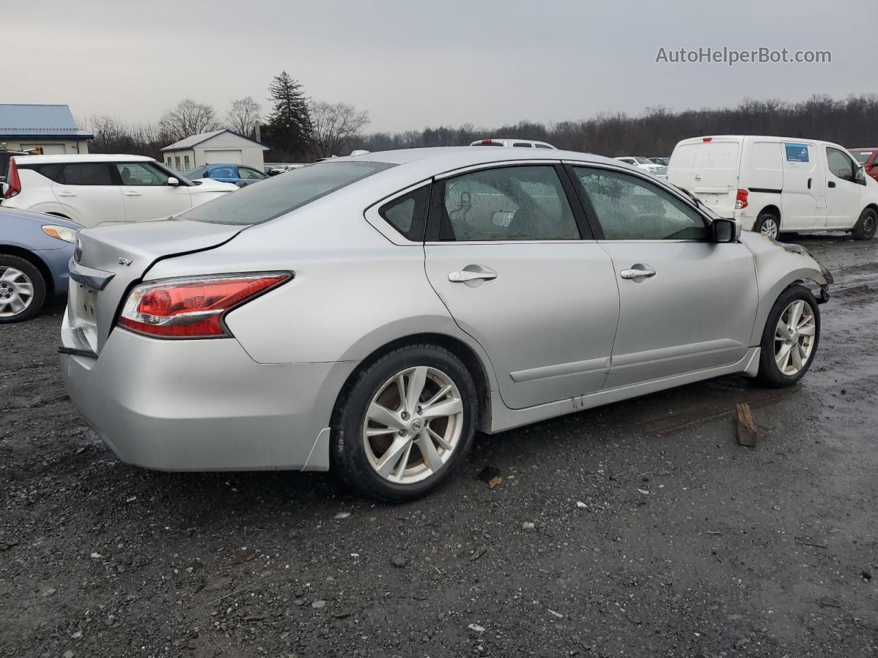 2015 Nissan Altima 2.5 Silver vin: 1N4AL3AP3FC152778