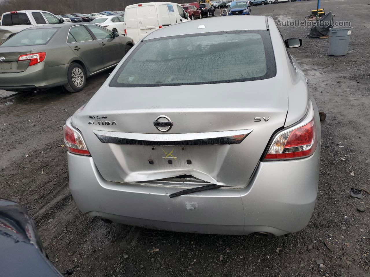 2015 Nissan Altima 2.5 Silver vin: 1N4AL3AP3FC152778