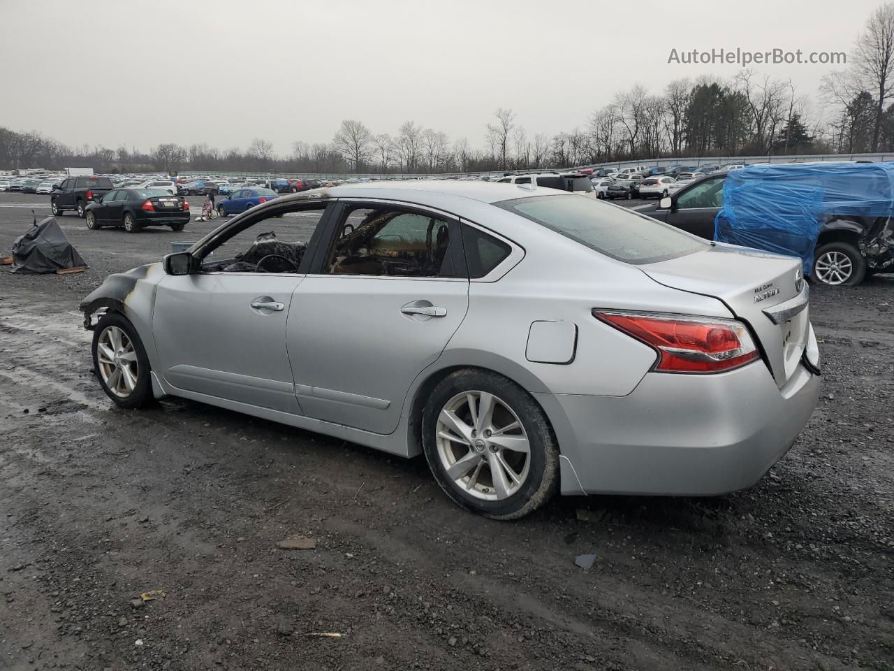 2015 Nissan Altima 2.5 Silver vin: 1N4AL3AP3FC152778