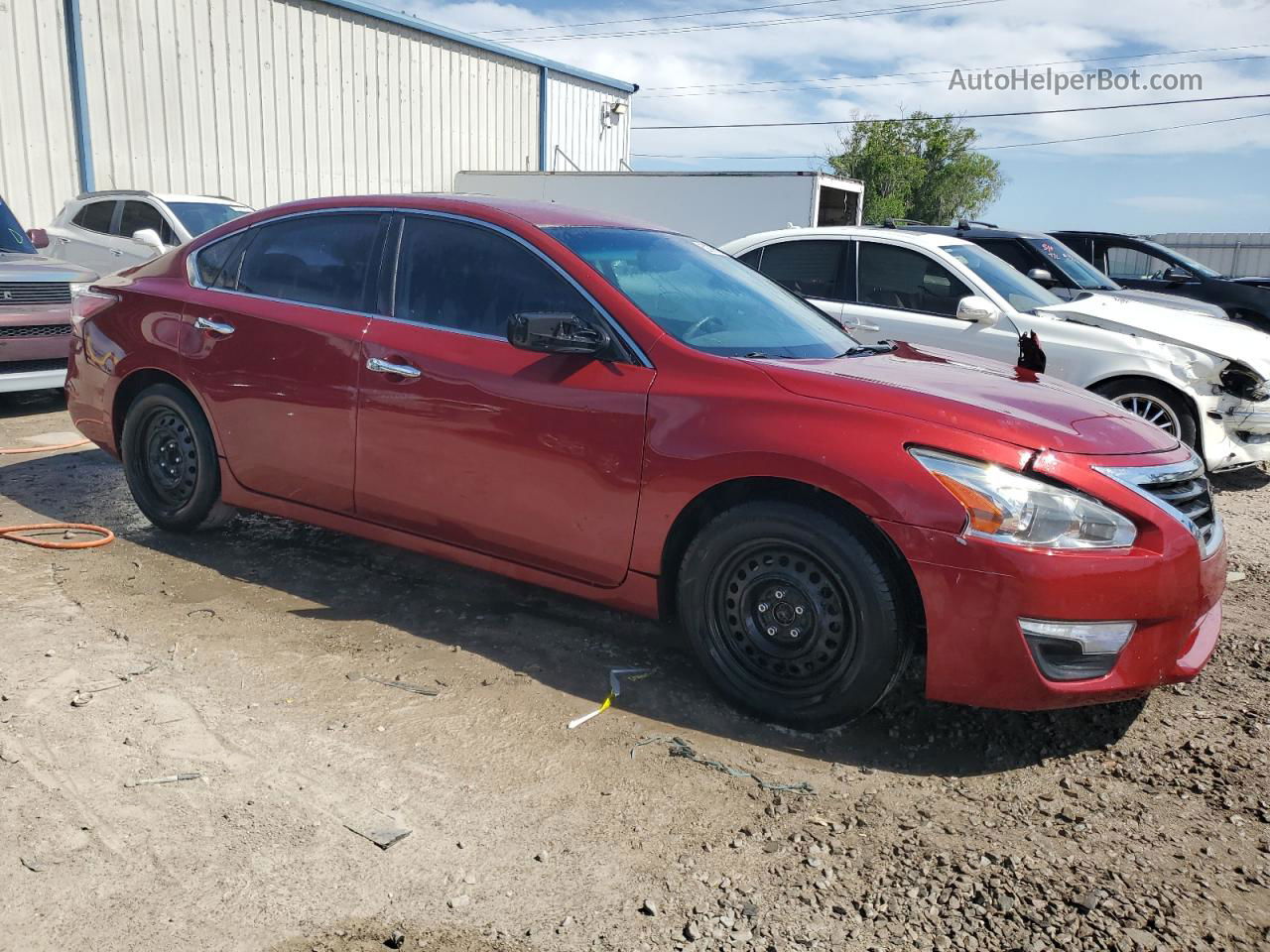 2015 Nissan Altima 2.5 Red vin: 1N4AL3AP3FC174702