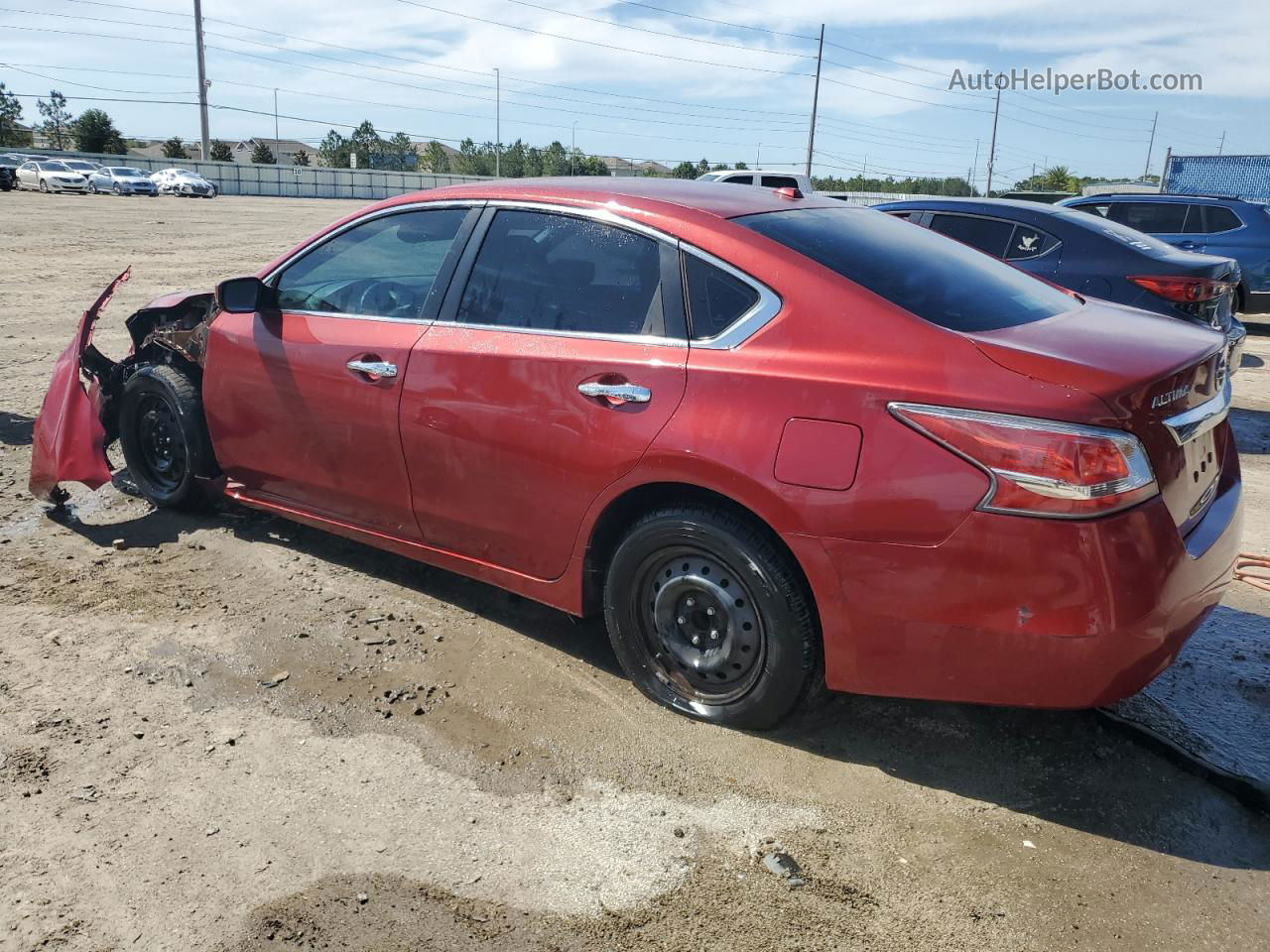 2015 Nissan Altima 2.5 Red vin: 1N4AL3AP3FC174702